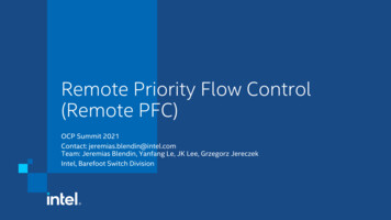 Remote Priority Flow Control (Remote PFC) - Brighttalk 