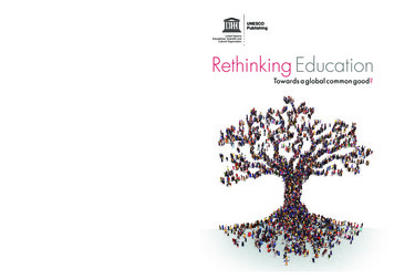 Educational, Scientiﬁc And Cultural Organization . - UNESCO-UNEVOC