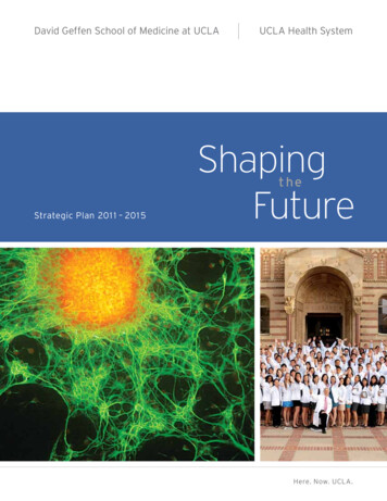 Shaping Future - UCLA Health
