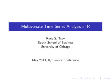Multivariate Time Series Analysis In R