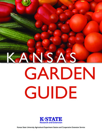 K A N S A S GARDEN GUIDE - KSRE Bookstore - Home