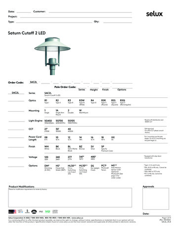 Saturn Cutoff 2 LED - Selux