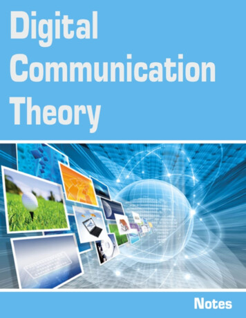 Course: Digital Communication (EC61 )