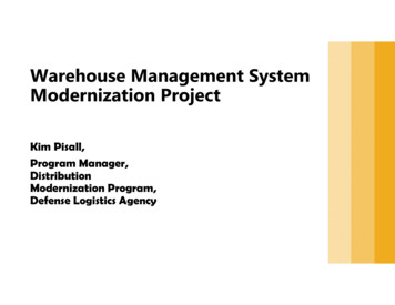Warehouse Management System . - Government Executive
