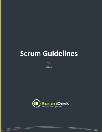 Scrum Guidelines - ScrumDesk, Meaningfully Agile