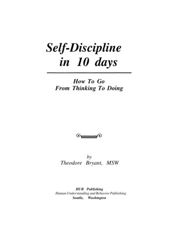 Self-Discipline In 10 Days - 201-shi.yolasite 