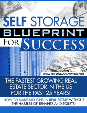 Self Storage Blueprint For Success Selfstorageinvesting
