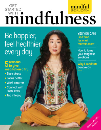 GET STARTED Mindfulness WITH