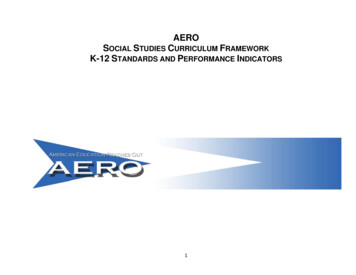 AERO SOCIAL STUDIES CURRICULUM FRAMEWORK K-12 