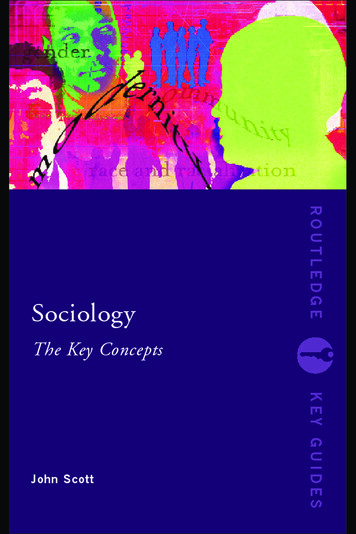 Sociology: The Key Concepts - Short Cuts