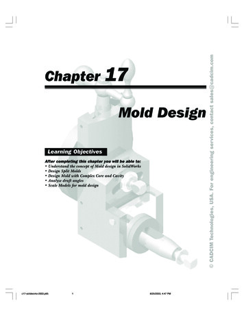 Chapter 17 Mold Design - SolidWorks Thai