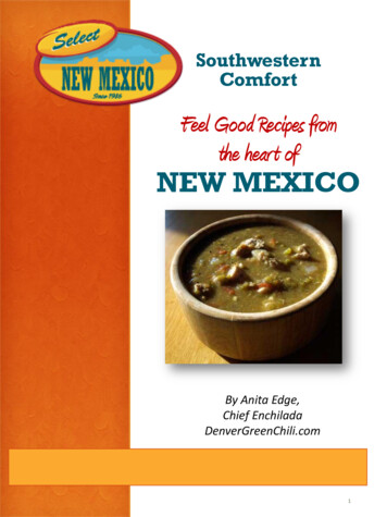 Feel Good Recipes From The Heart Of NEW MEXICO