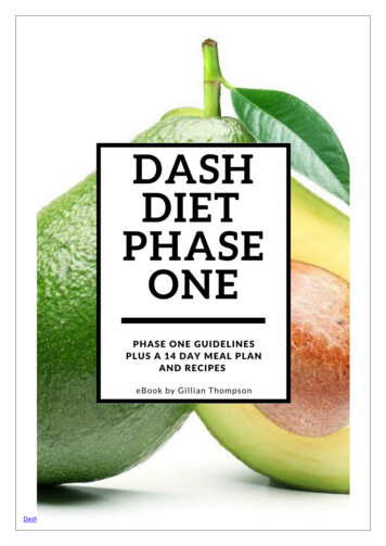 Dash Diet Phase One - The Best Dash Diet Recipes