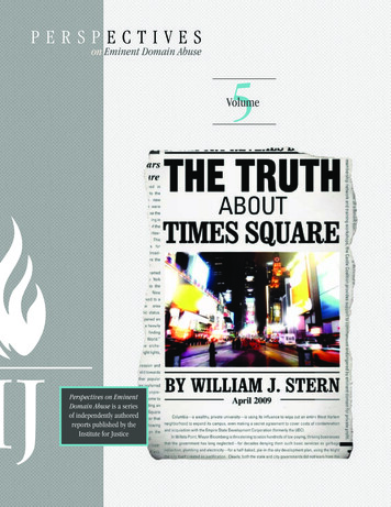 Perspectives Times Square V4 - Institute For Justice