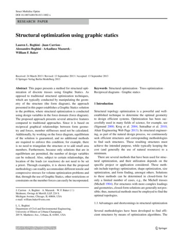 Structural Optimization Using Graphic Statics
