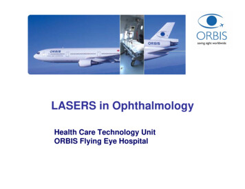 LASERS In Ophthalmology - Frank's Hospital Workshop
