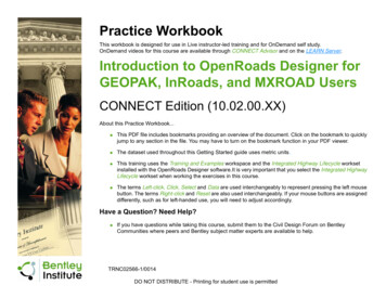 Introduction To OpenRoads Designer