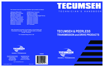 TECUMSEH - Small Engine Suppliers