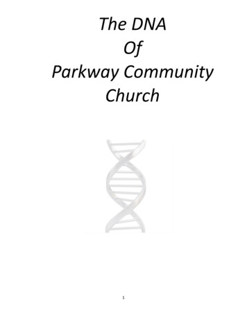TheDNA Of Parkway Community Church