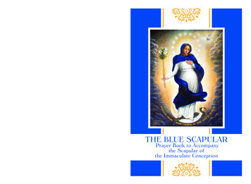 The Blue Scapular Prayer Book - Images.marianweb 