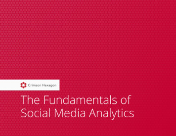 The Fundamentals Of Social Media Analytics