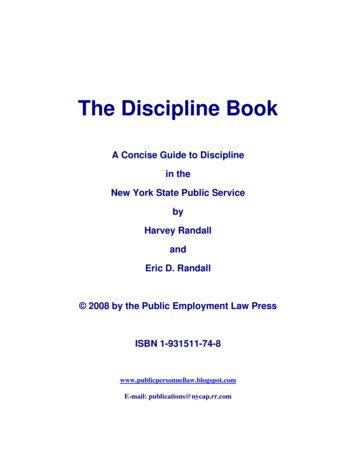 The Discipline Book - Parentadvocates 