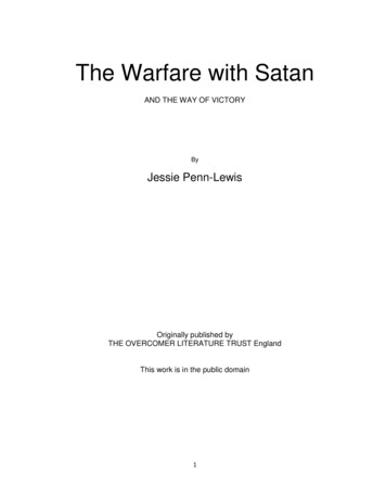 The Warfare With Satan - Classic Bible Study Guide
