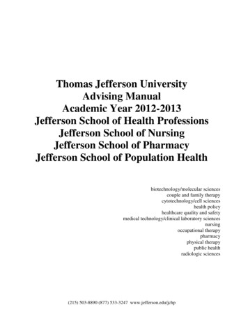 Jefferson College Of Health Professions - Community College Of Philadelphia