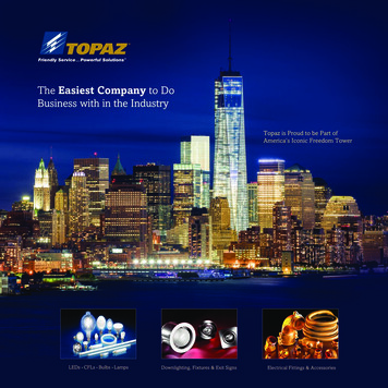 “Topaz Is A Quality Manufacturer That Provides The .