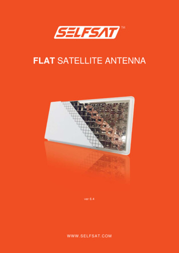 FLAT SATELLITE ANTENNA - Amazon Web Services, Inc.