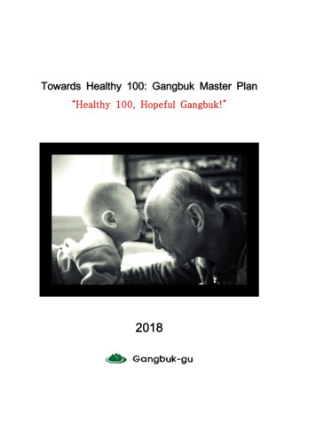 Towards Healthy 100: Gangbuk Master Plan