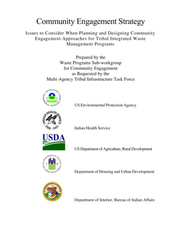 Community Engagement Strategy - US EPA