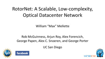 RotorNet: A Scalable, Low-complexity, Optical Datacenter Network - SIGCOMM