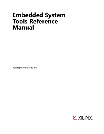 Embedded System Tools Reference Manual (UG1043) - Xilinx