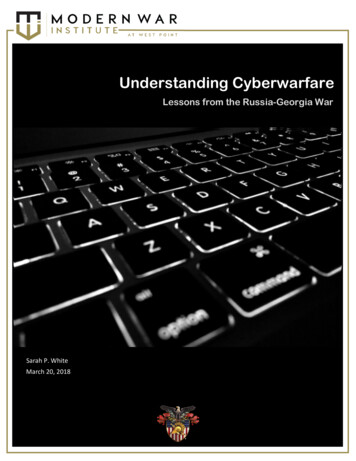 Understanding Cyberwarfare - Modern War Institute