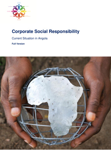 Corporate Social Responsibility - Undp 
