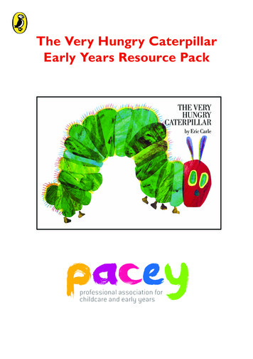 The Very Hungry Caterpillar Early Years Resource Pack