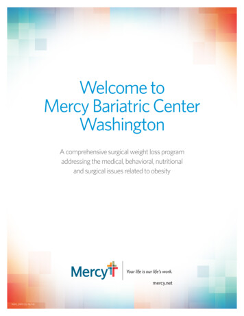 Welcome To Mercy Bariatric Center Washington