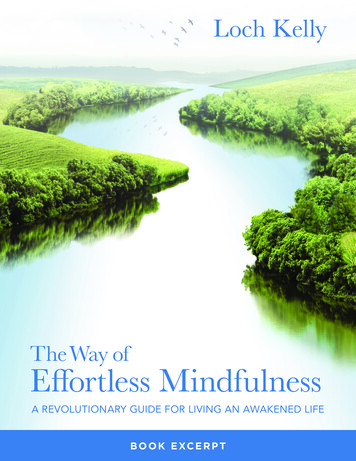 The Way Of Effortless Mindfulness
