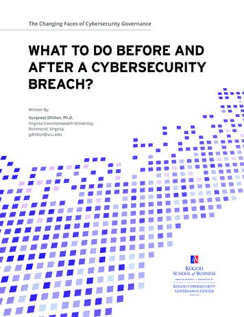 What To Do Before And After A Cybersecurity Breach?