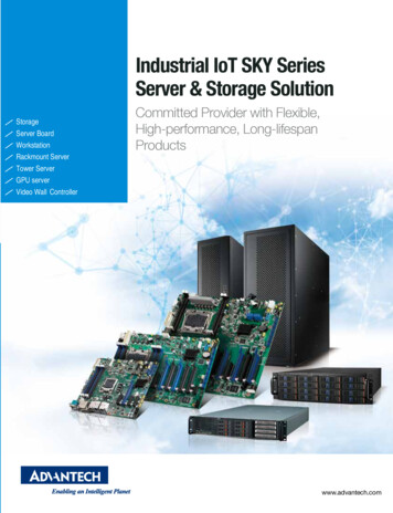 Industrial IoT SKY Series Server & Storage Solution - Advantech