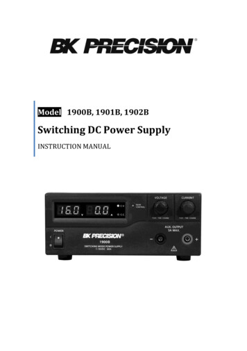 Switching DC Power Supply - RS Components