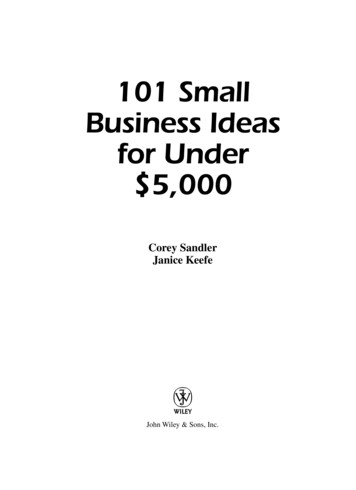 101 Small Business Ideas For Under 5000