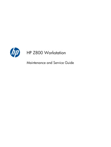 HP Z800 Workstation - Etilize