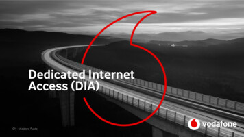 Dedicated Internet Access (DIA) - Vodafone UK