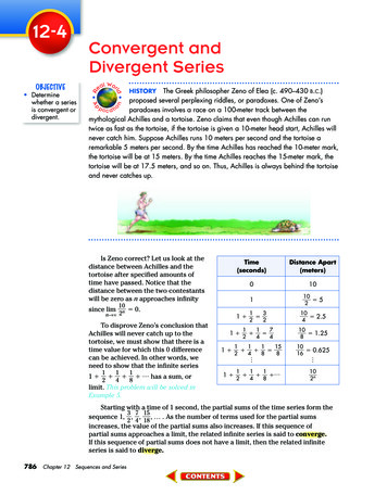 12-4: Convergent And Divergent Series