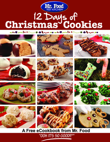 E 12 Days Of Christmas Cookies - MrFood 