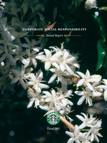 2002 Corporate Social Responsibility Report