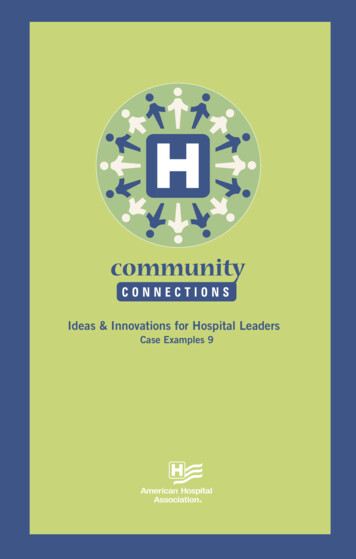 Ideas & Innovations For Hospital Leaders - AHA