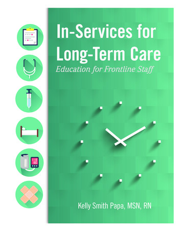 In-Services For Long-Term Care - Hcmarketplace 